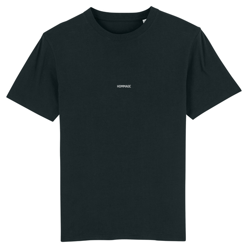 Hommage Motif T-Shirt Black